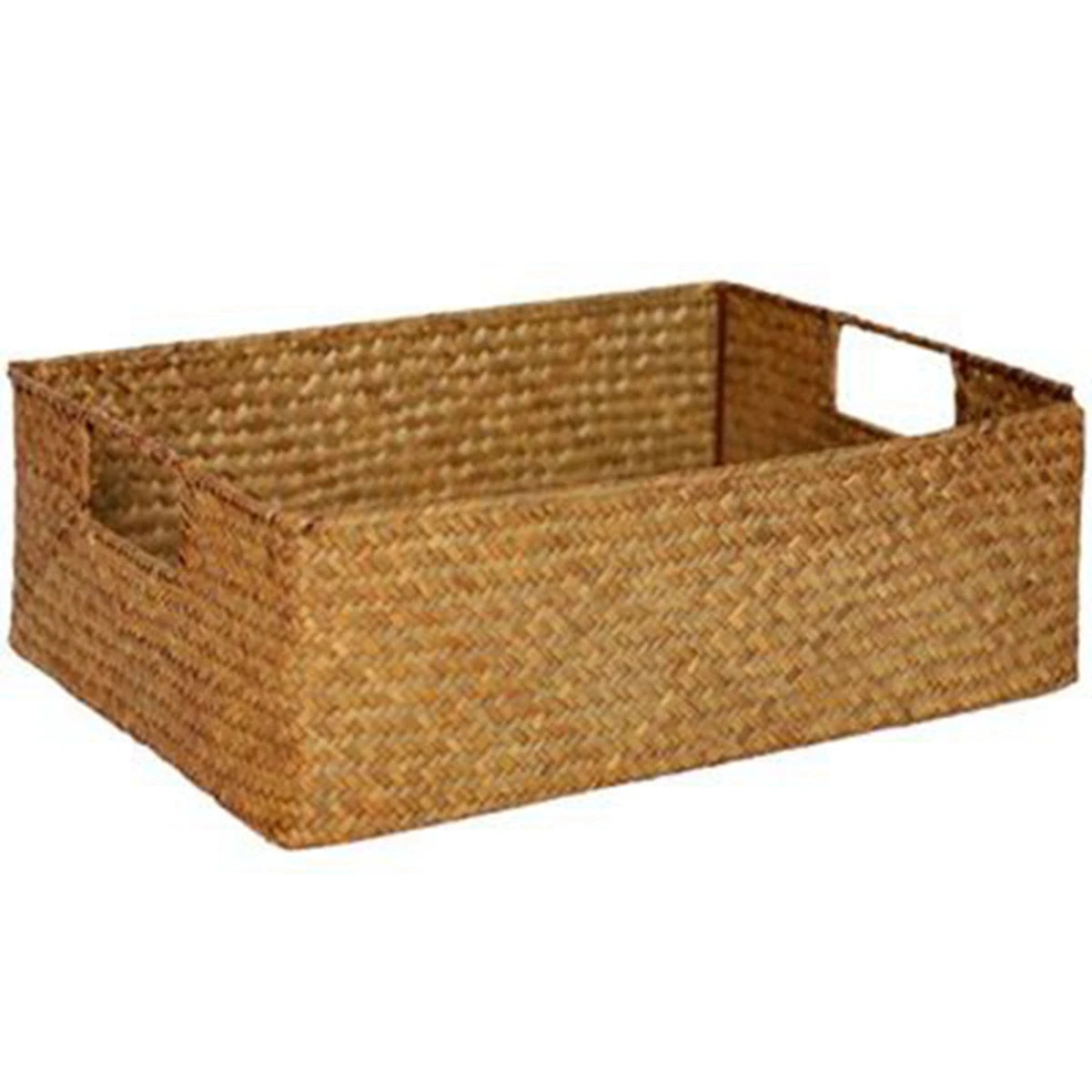 Woven Seagrass Storage Basket